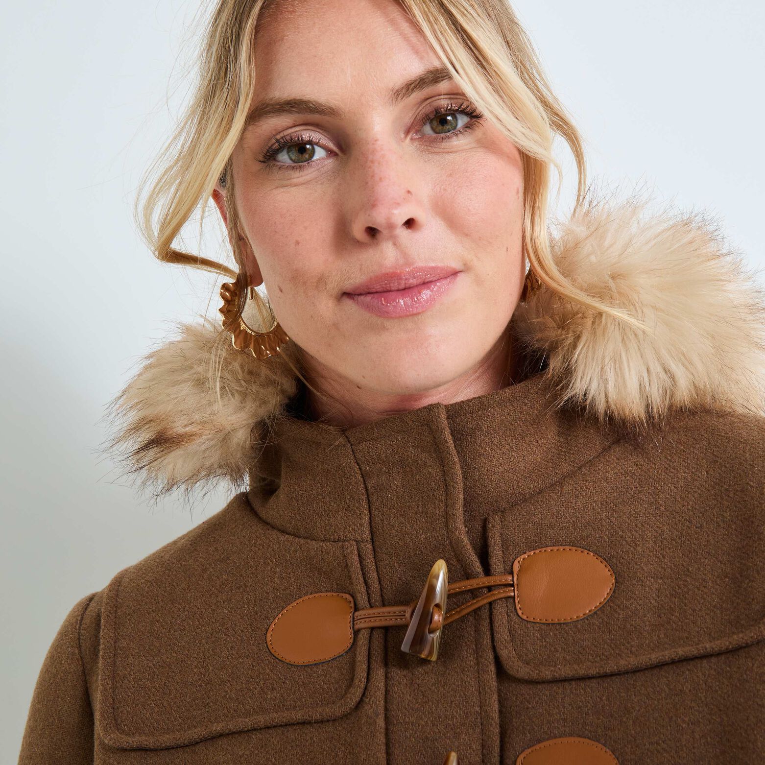 Manteau mi-long femme