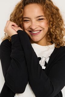 Gilet manches longues femme