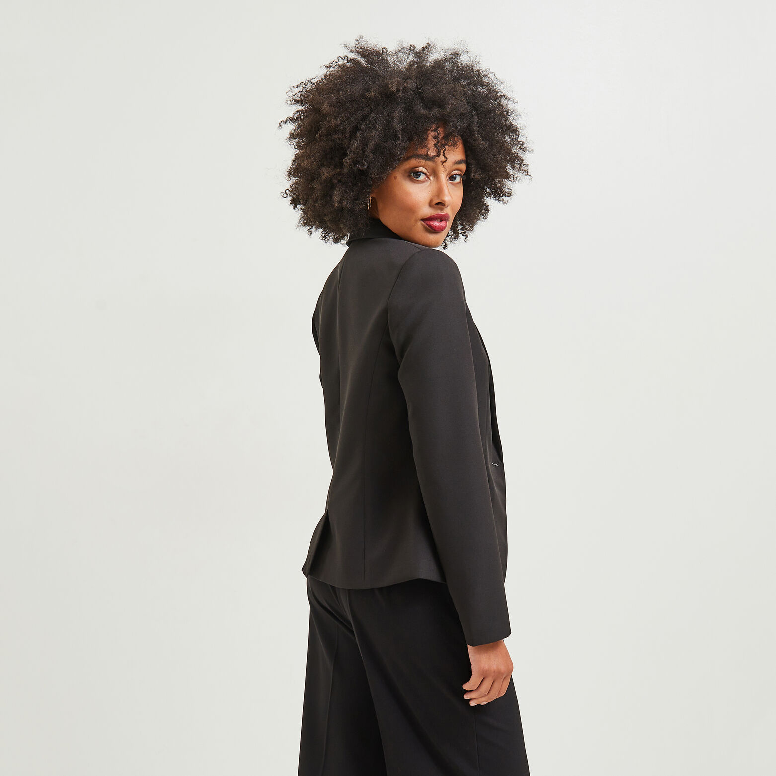 Veste de tailleur noire