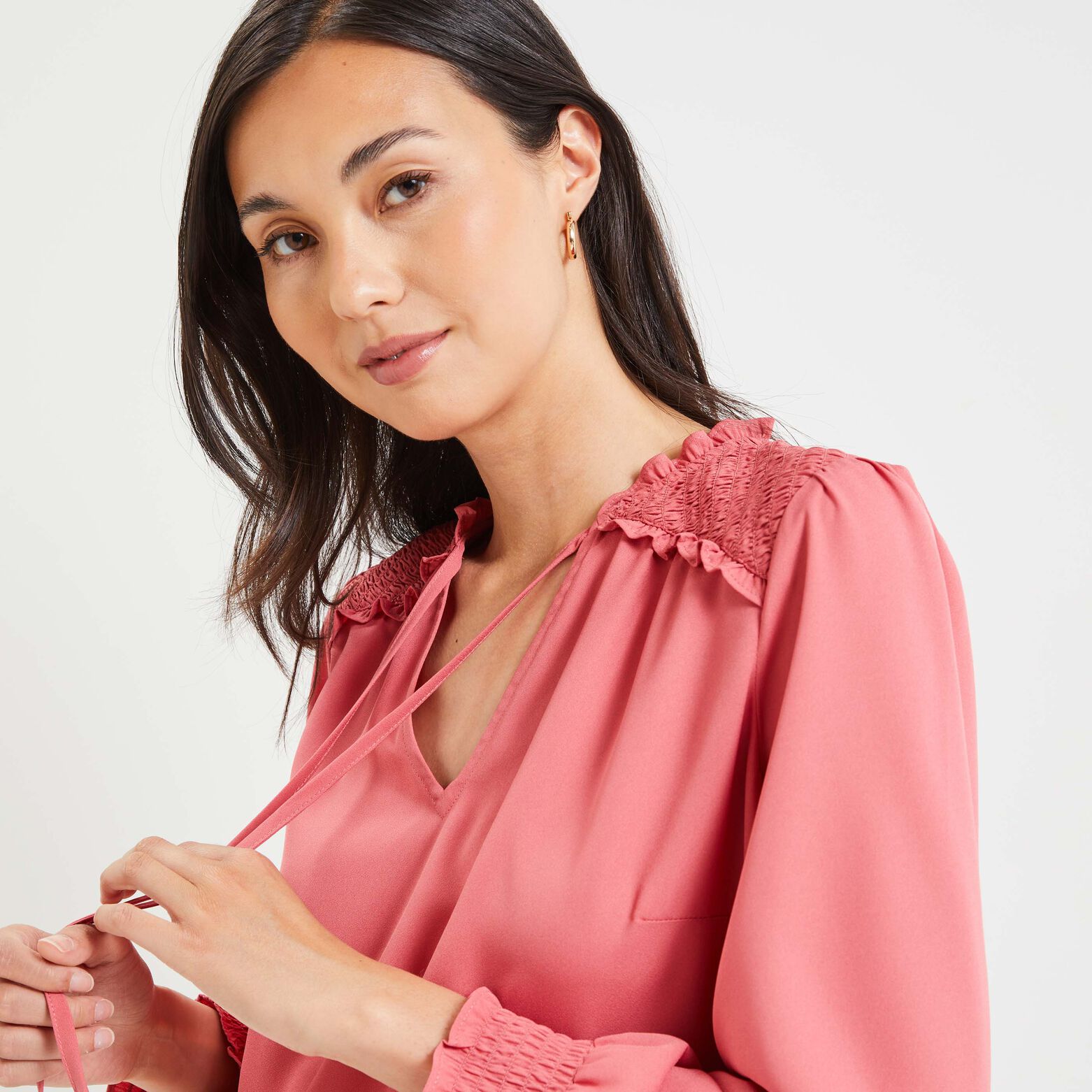 Blouse à smock