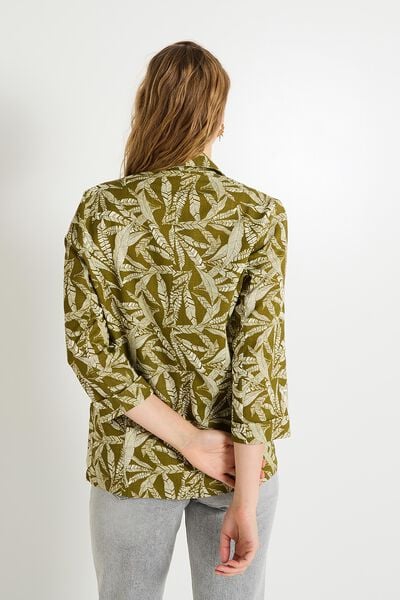 Blazer imprimé femme