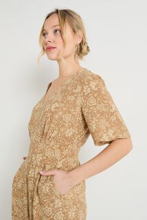 Combinaison manches courtes femme