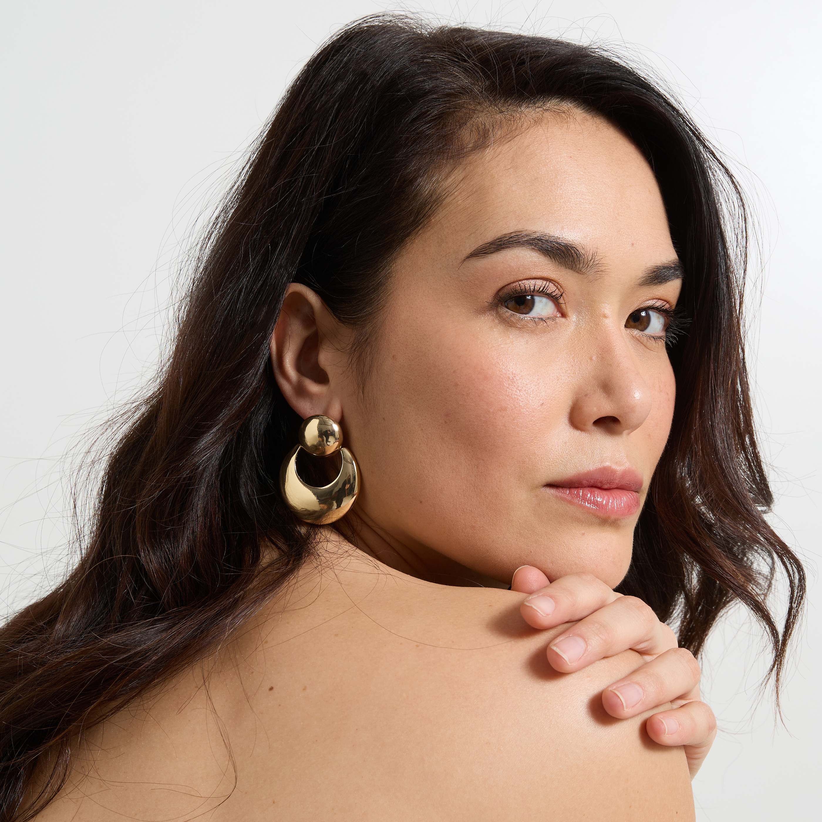 Boucles d'oreilles cercles femme