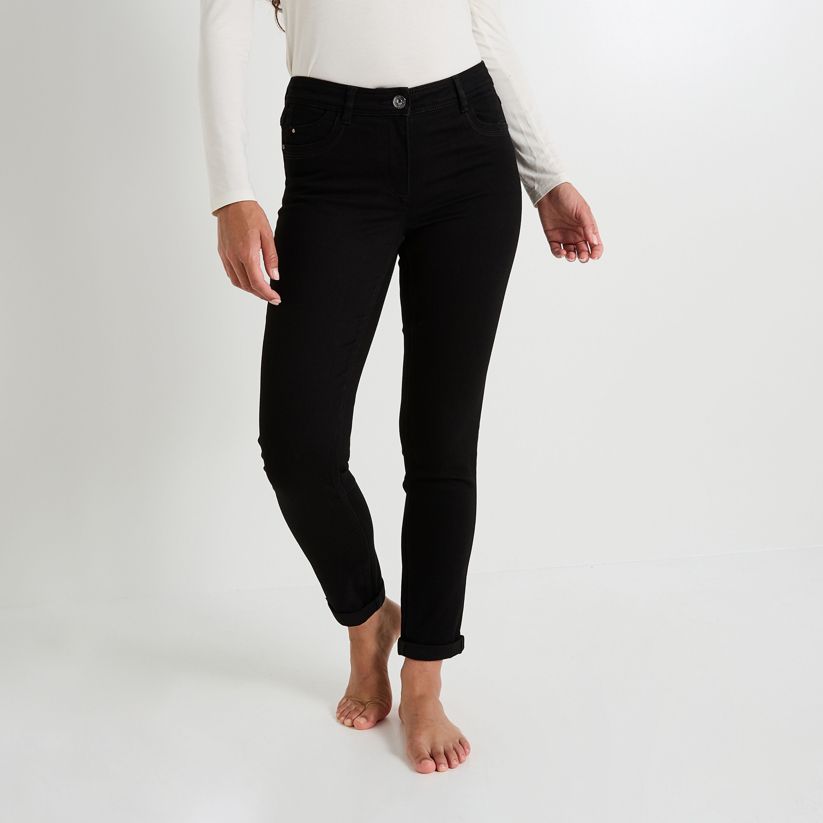 Jean raccourci TOKYO R01 femme