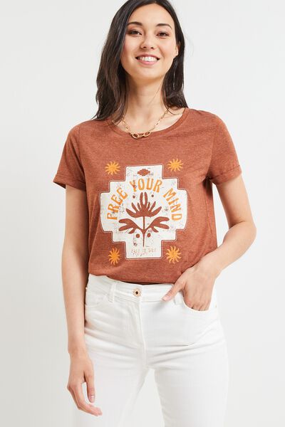 Tshirt imprimé femme