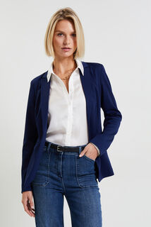 Veste tailleur en maille femme