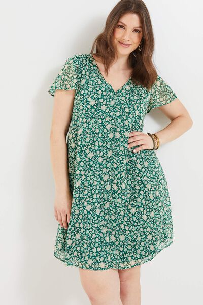 Robe imprimée femme