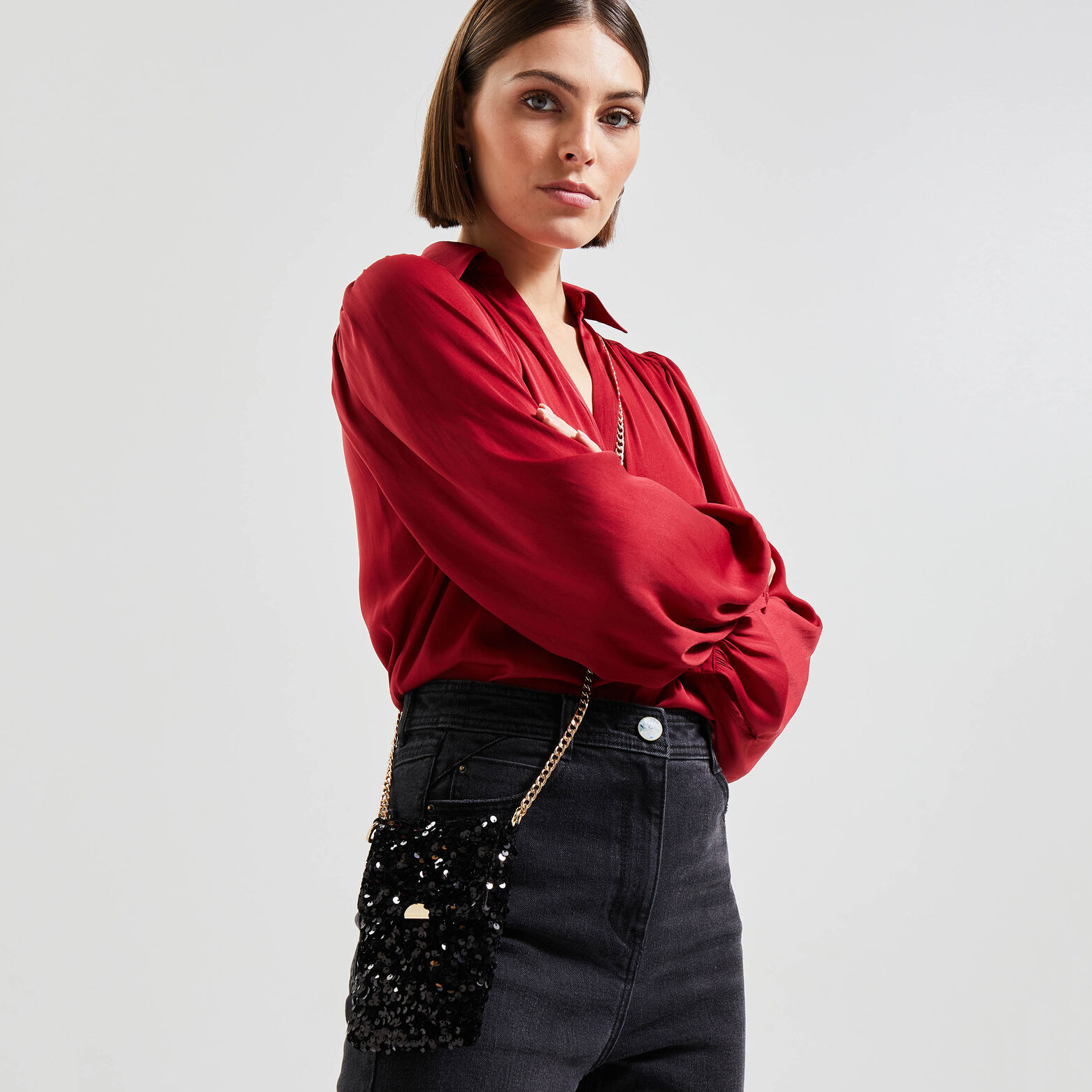 Pochette téléphone femme