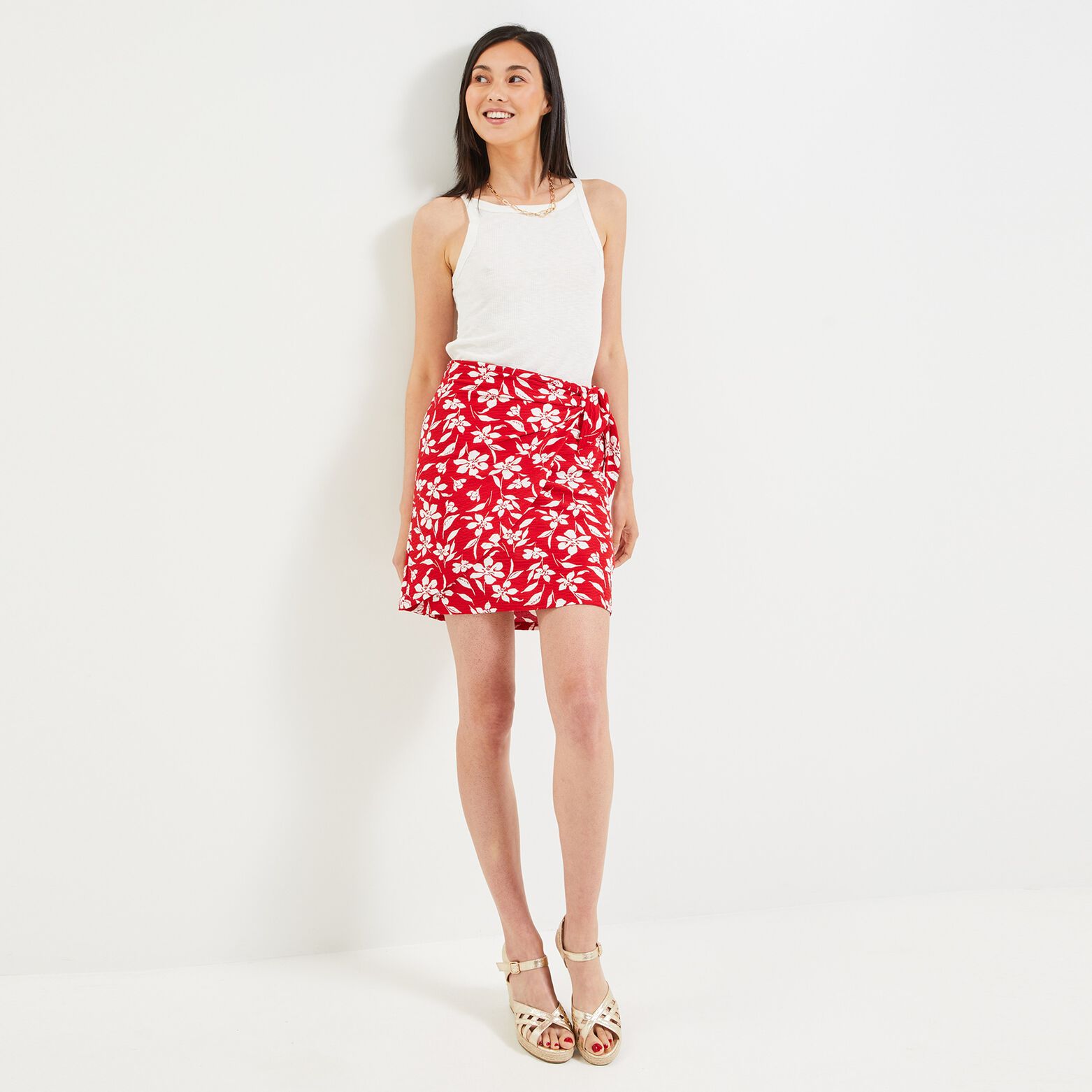 Jupe imprimée femme