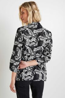 Veste blazer imprimé femme