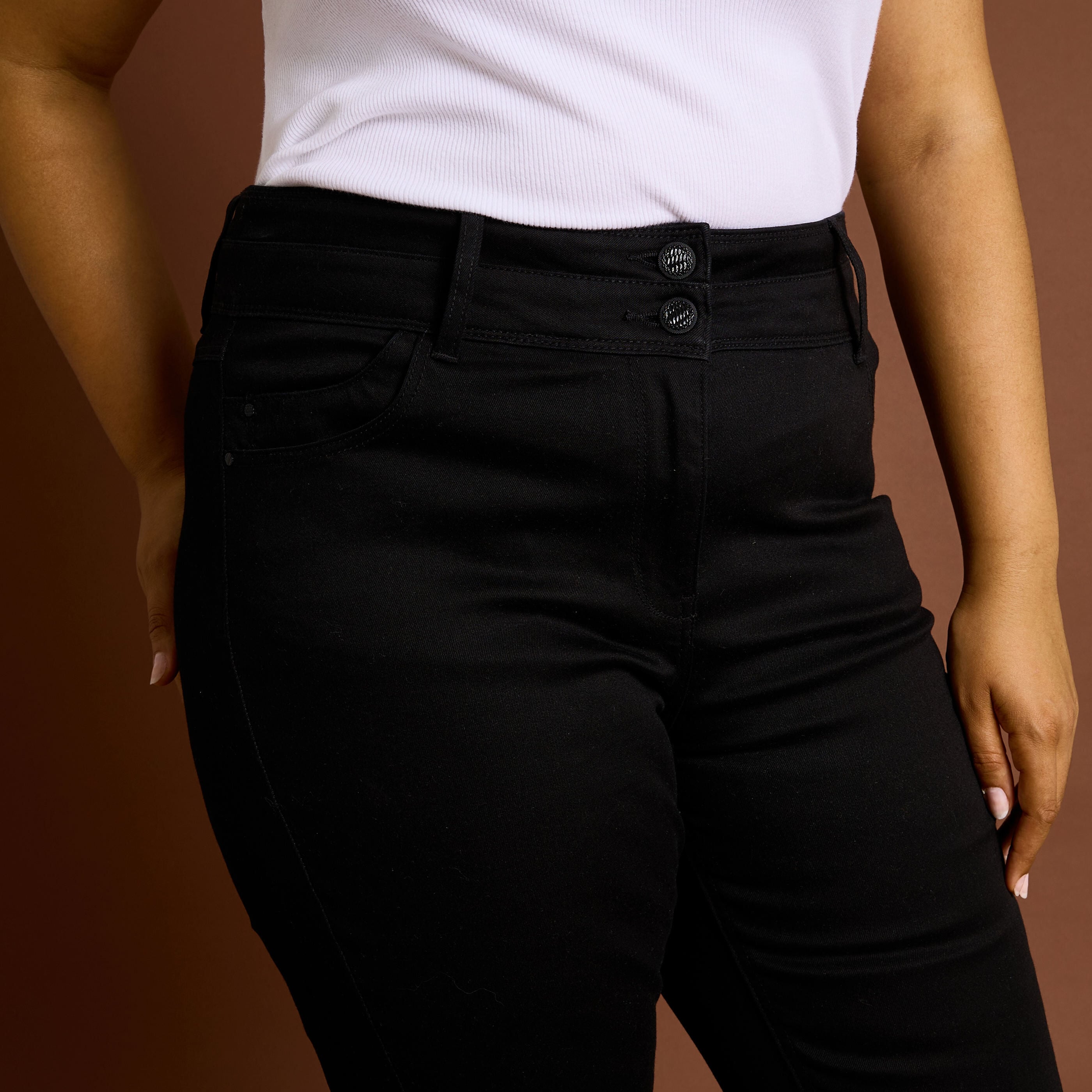 Jean slim raccourci HANOI R02 femme
