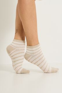 Lot de 2 paires de socquette femme