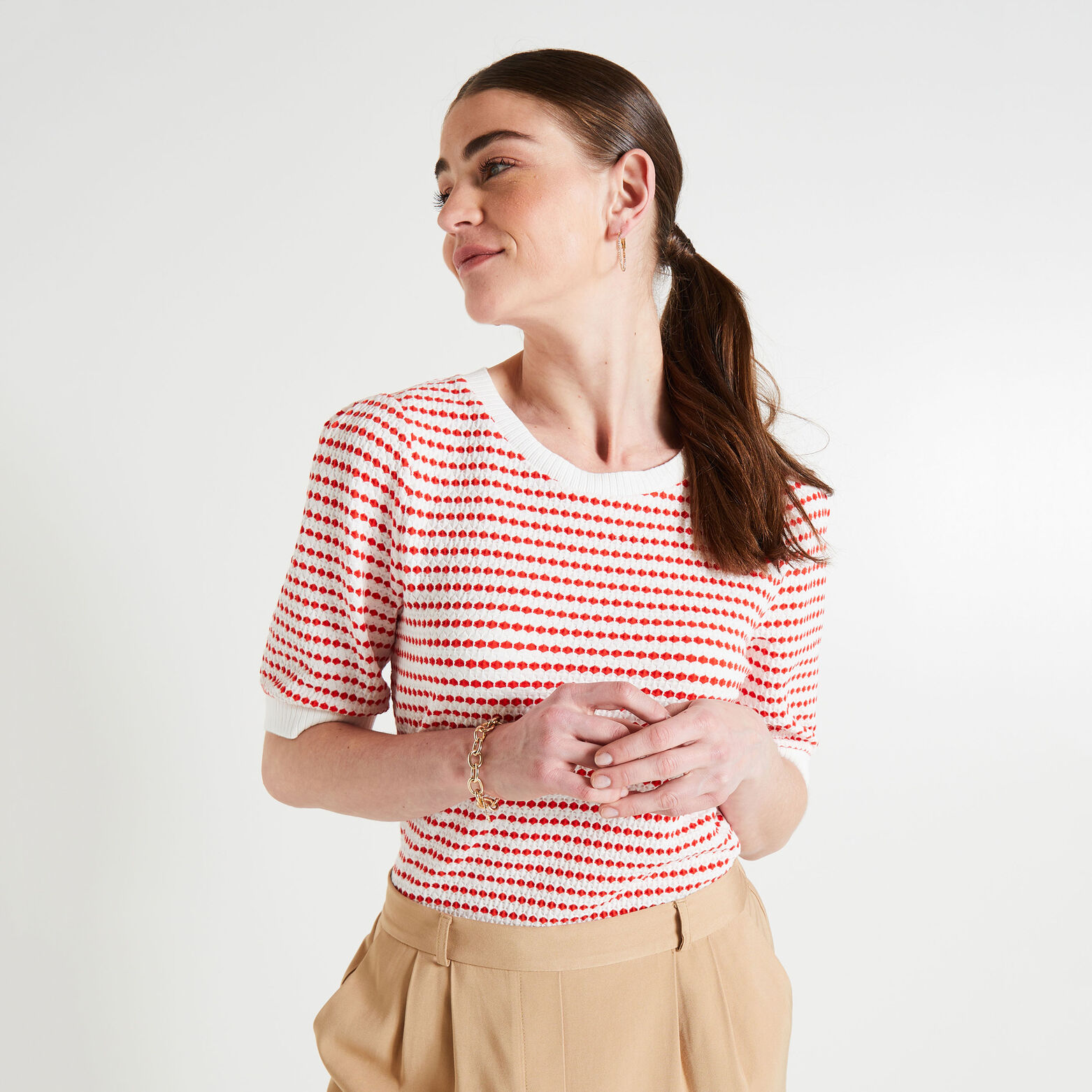 Tshirt rayé femme
