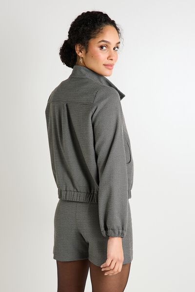 Blouson zippé femme