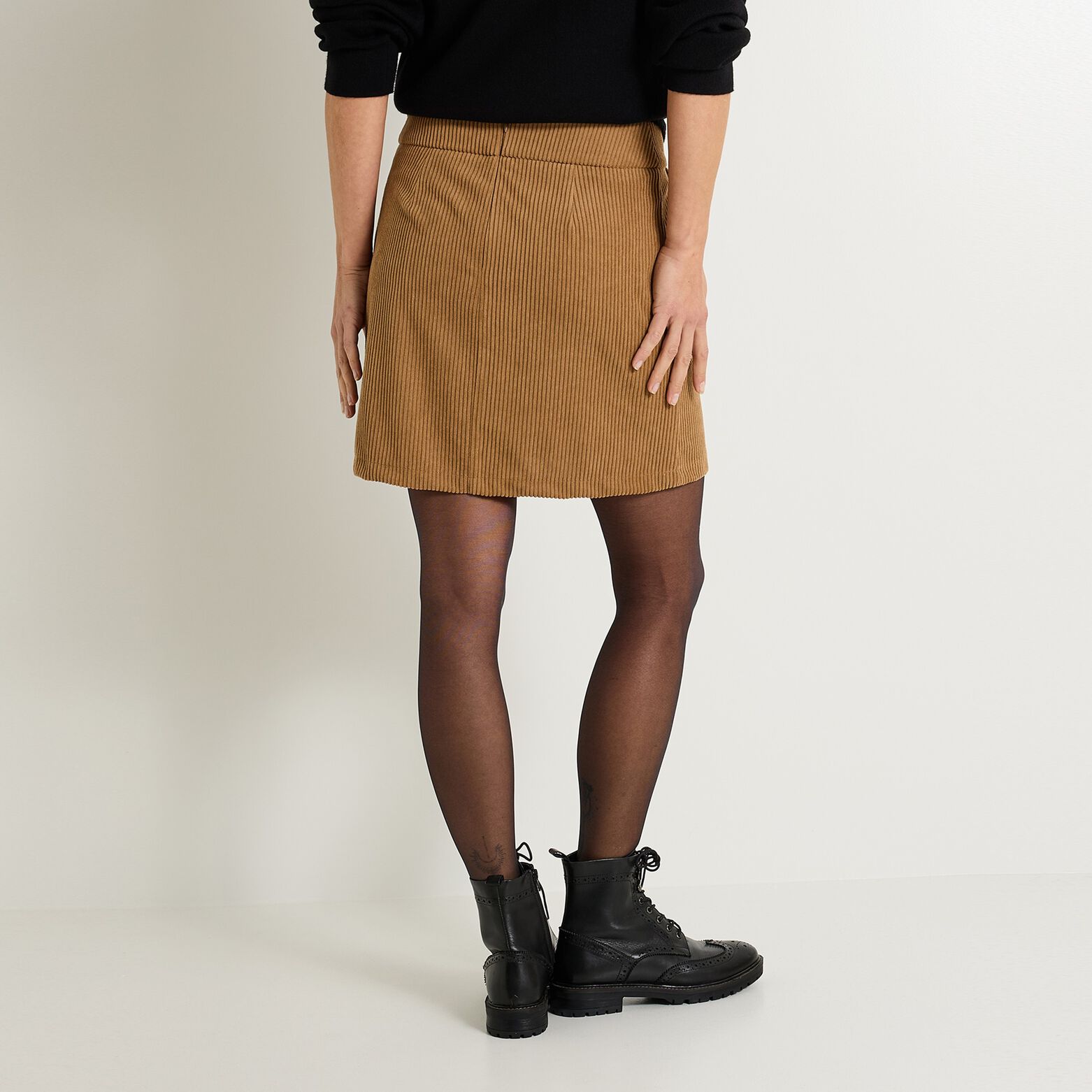 Jupe velours femme