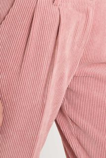 Pantalon velours à pinces femme