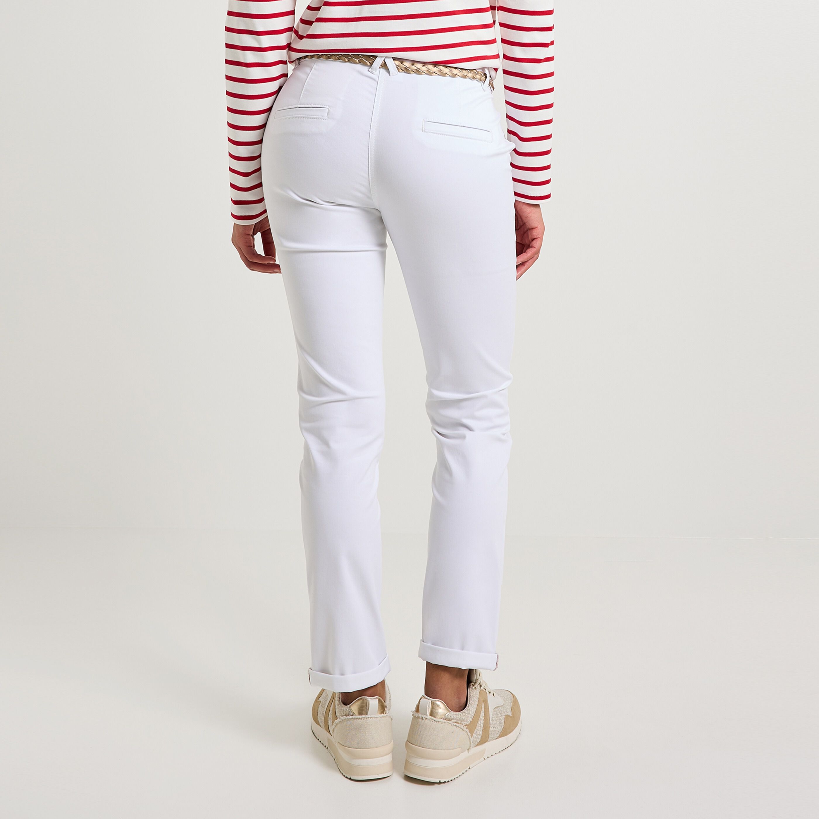 Pantalon chino femme