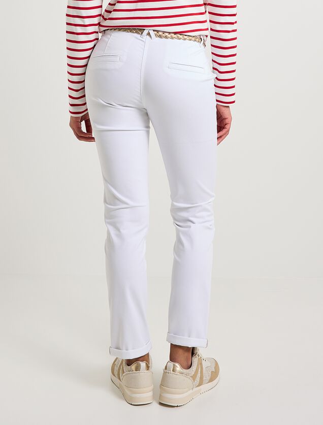 Pantalon chino femme