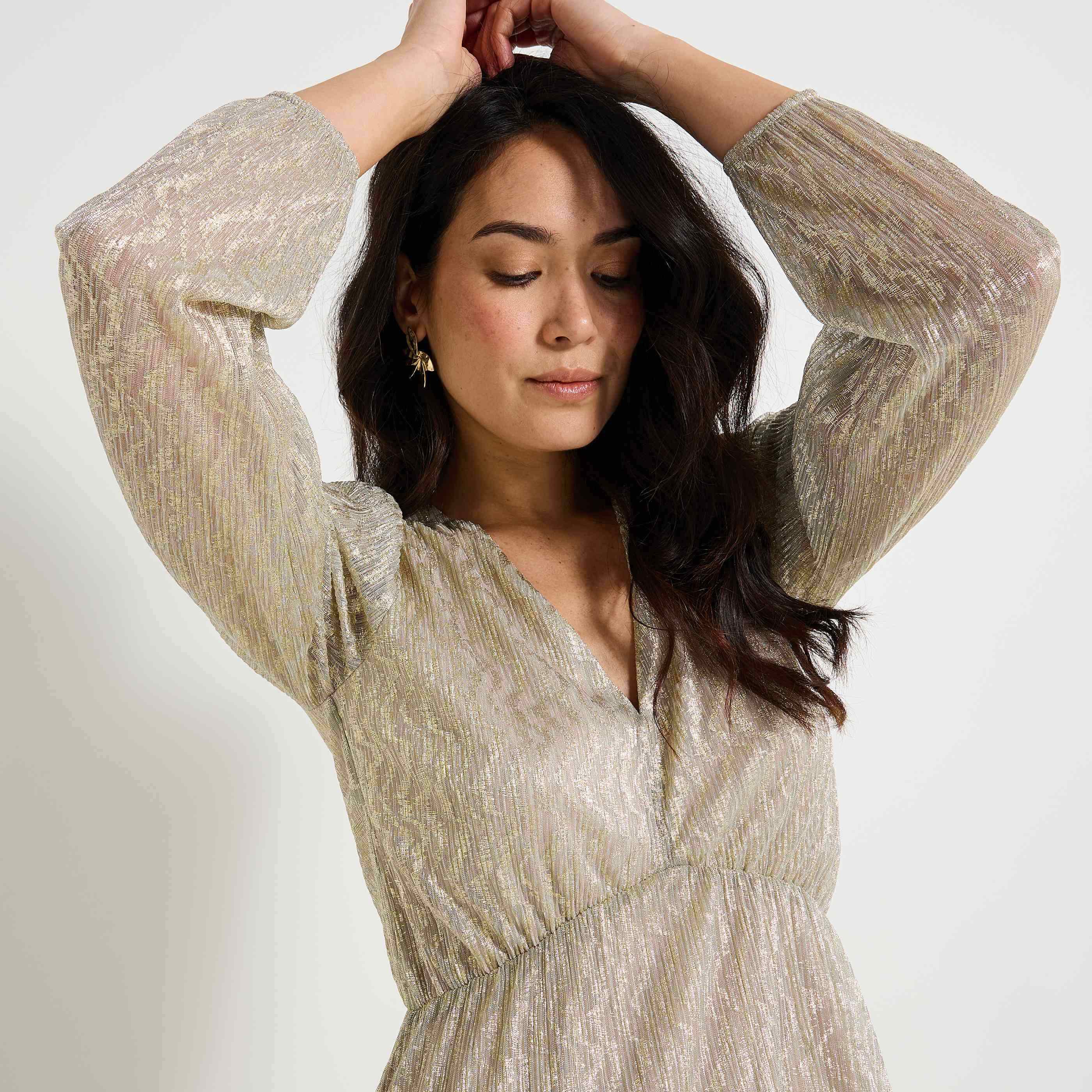 Robe longue habill&eacute;e femme