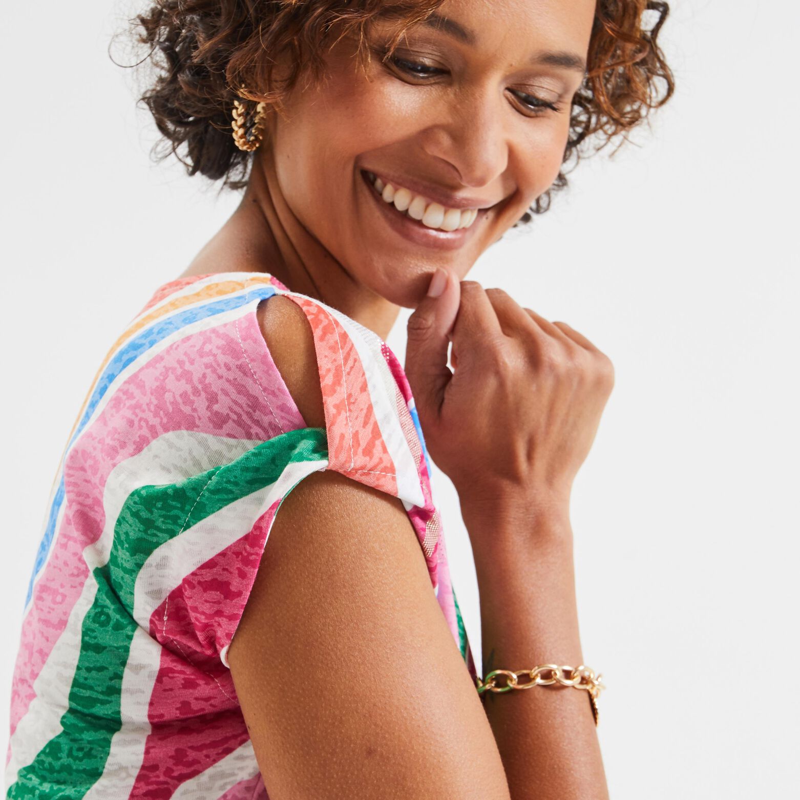 T-shirt coloré femme