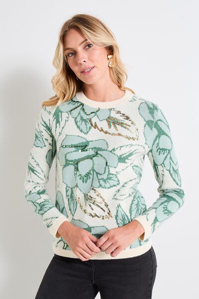 Pull manches longues femme