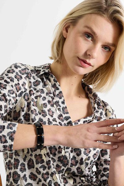 Bracelet élastique noir