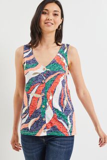 Débardeur imprimé femme