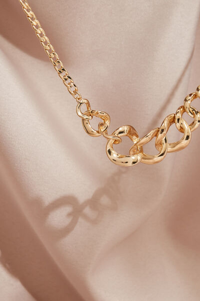 Collier court maillon