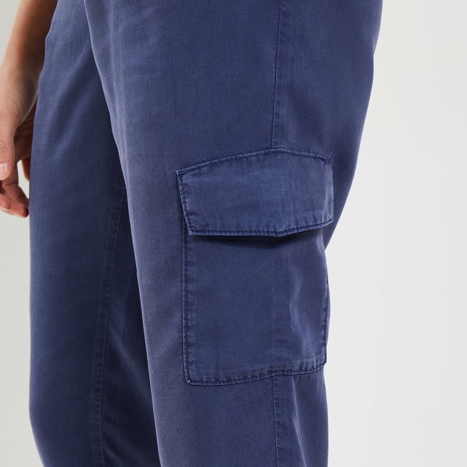 Pantalon cargo femme