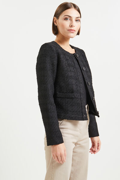 Veste en tweed femme