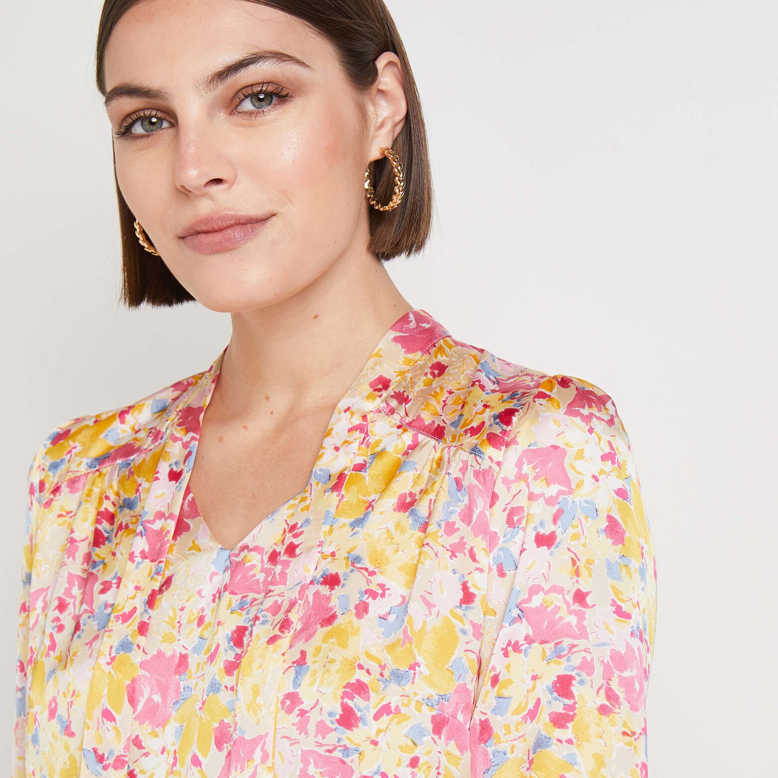 Blouse imprimée femme