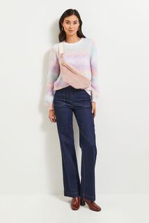 Pull multicolore femme
