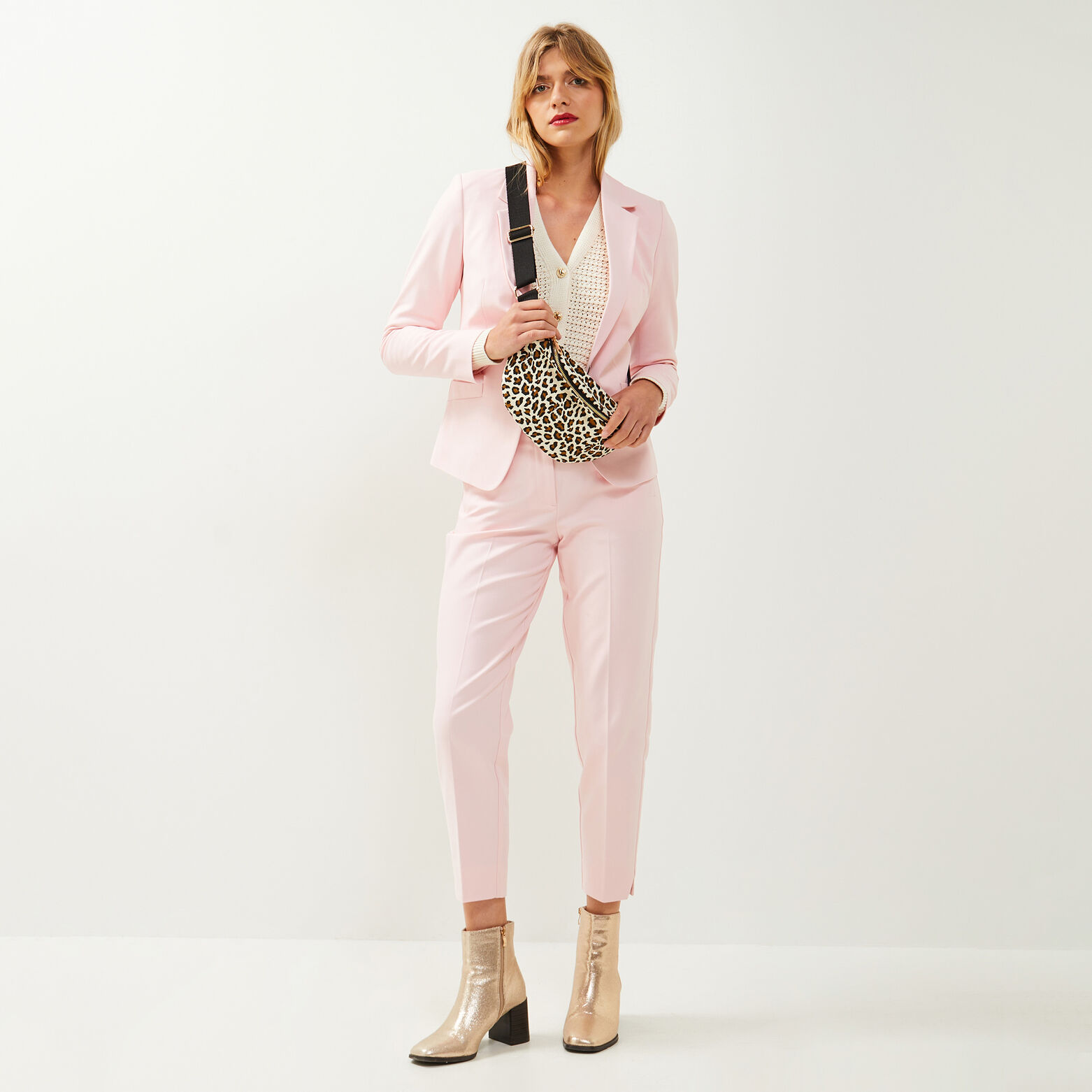 Pantalon cigarette femme