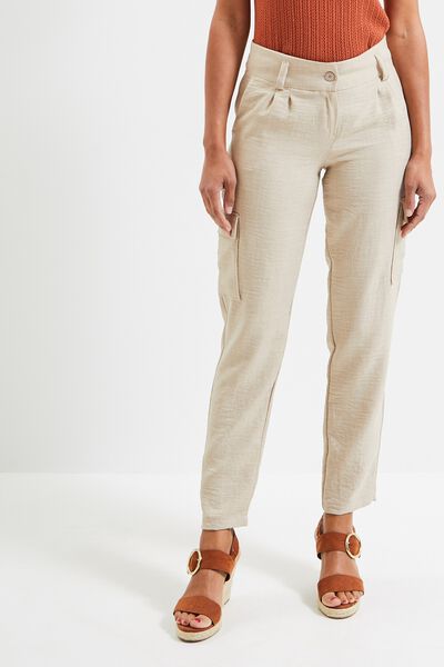Pantalon style cargo femme