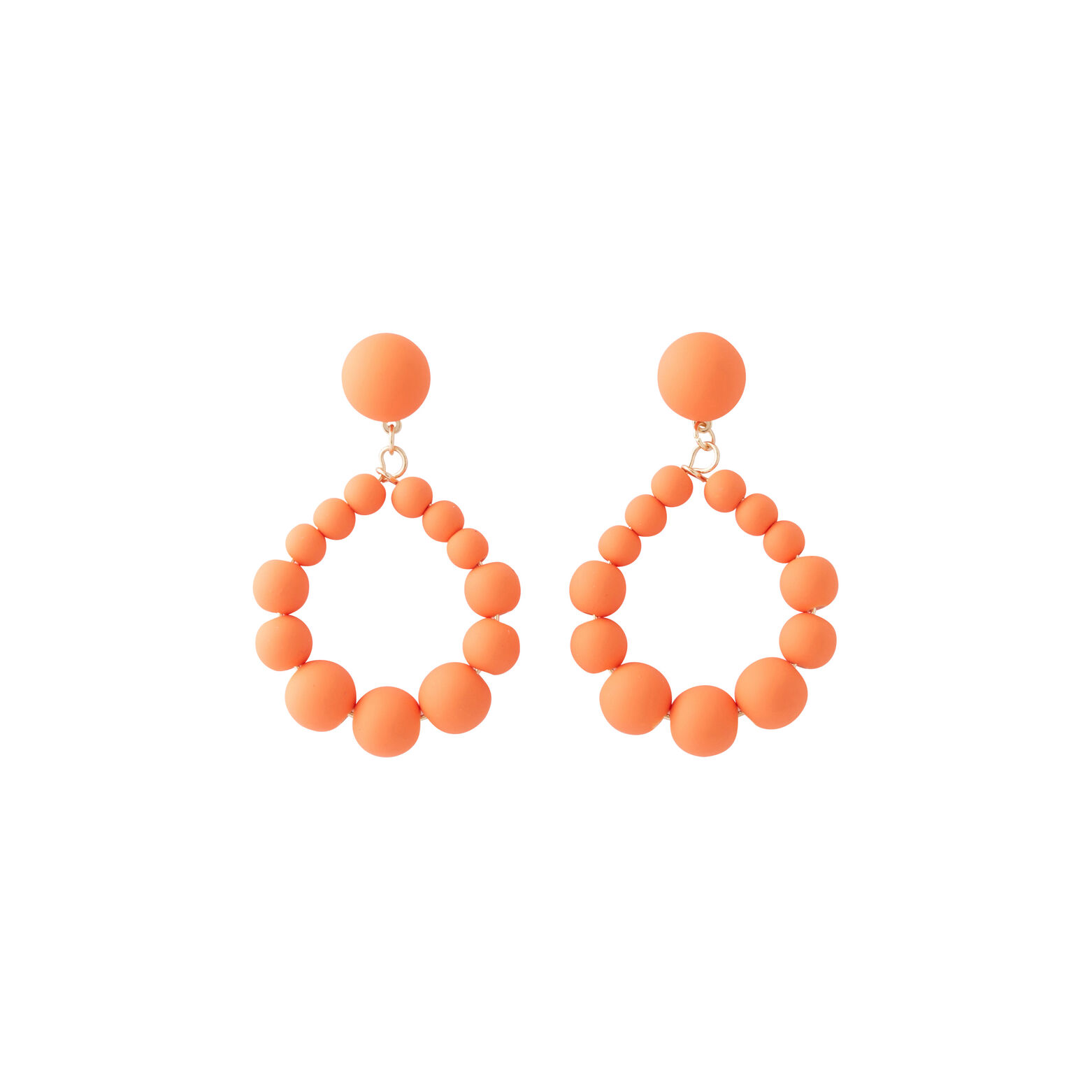 Boucles d'oreilles gouttes perlées