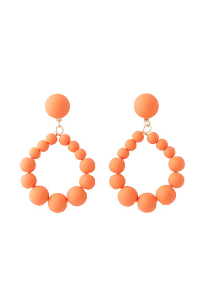Boucles d'oreilles gouttes perlées