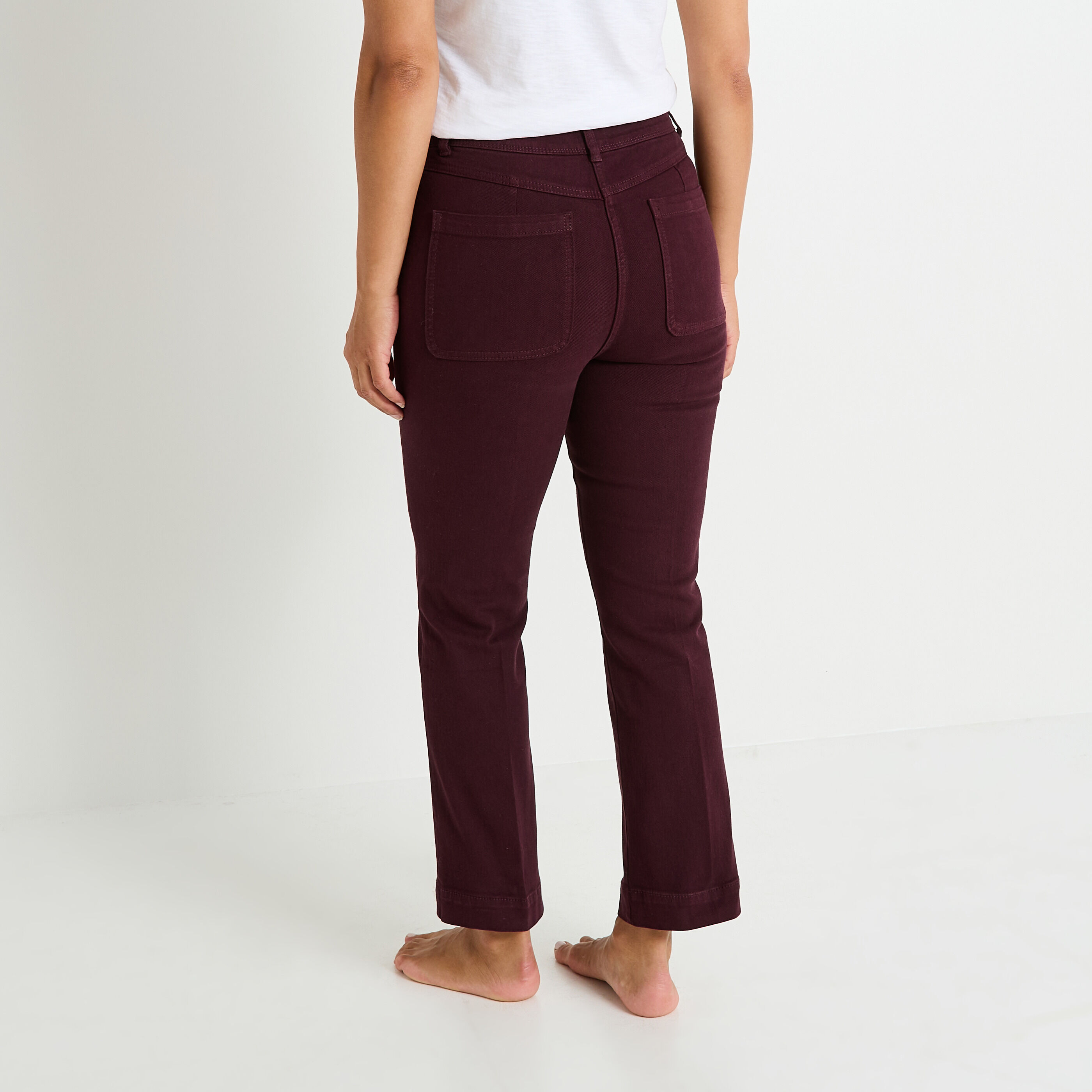 Jean bootcut raccourci TROPEZ RB02 femme