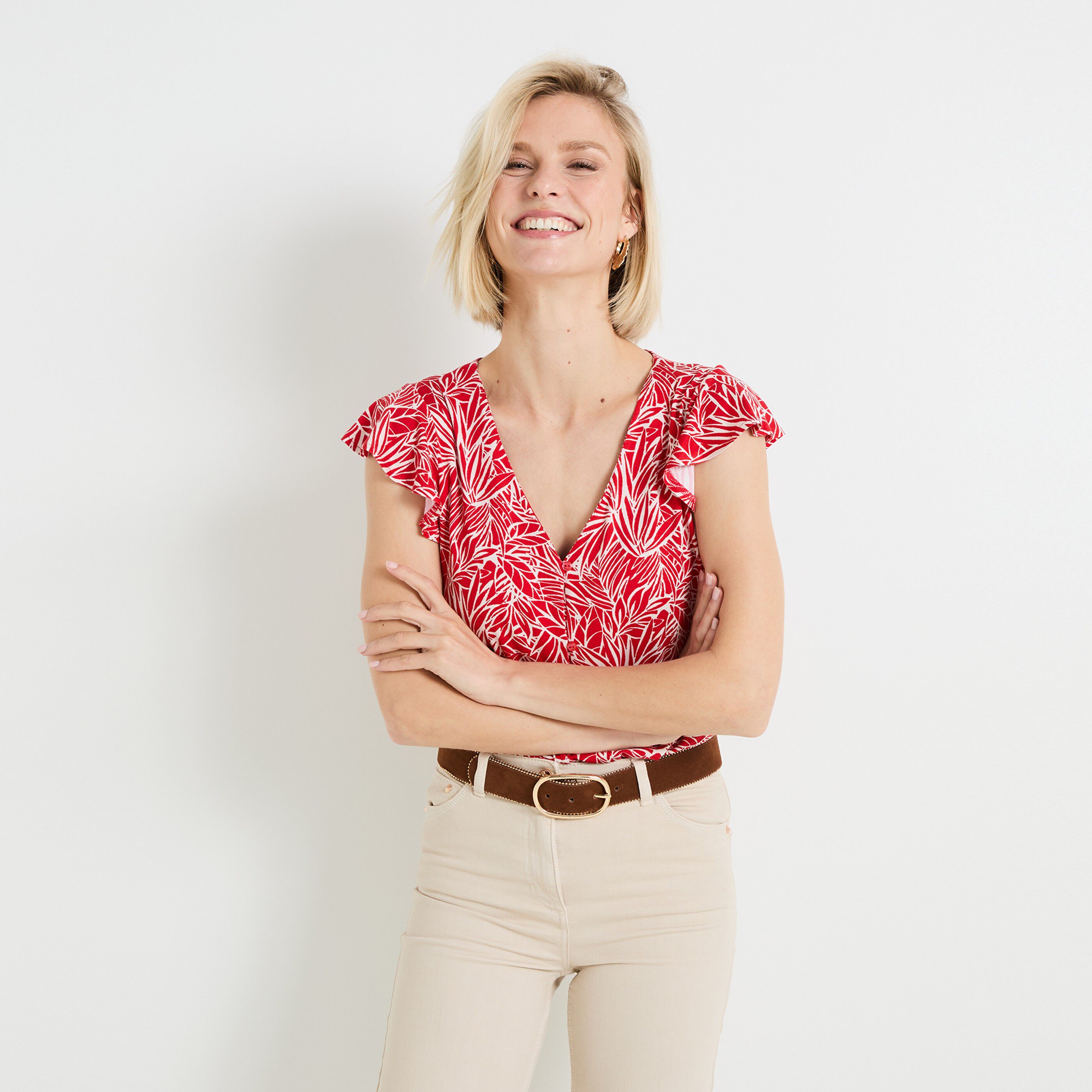 Tshirt imprim&eacute; femme