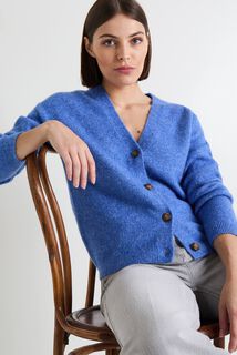 Gilet col V femme