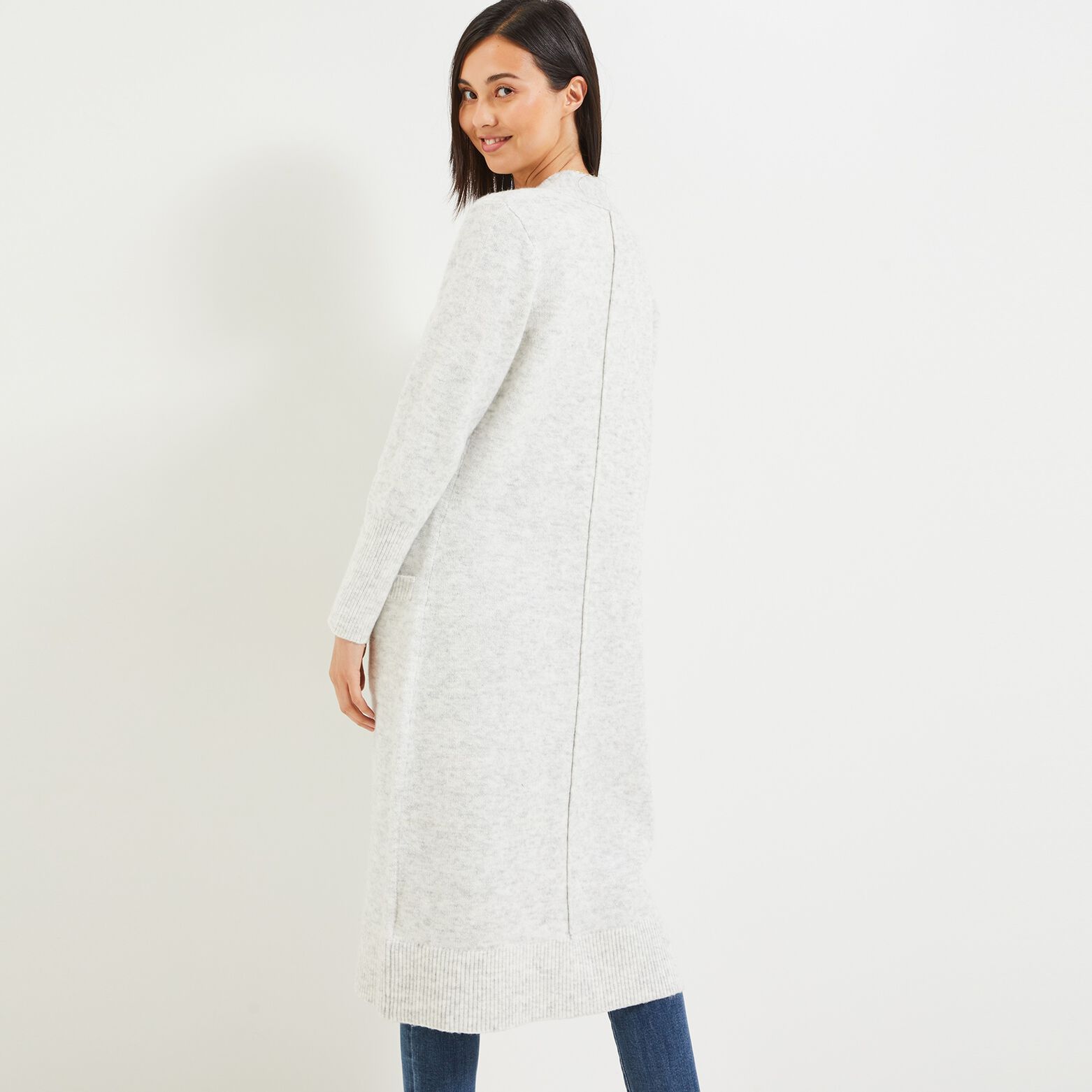 Gilet long femme