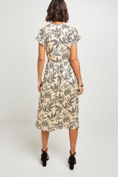 Robe longue imprimée femme