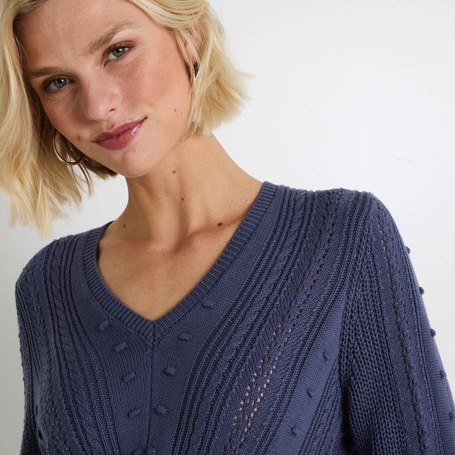Pull manches longues femme