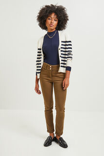Jean slim taille haute FIGARI femme