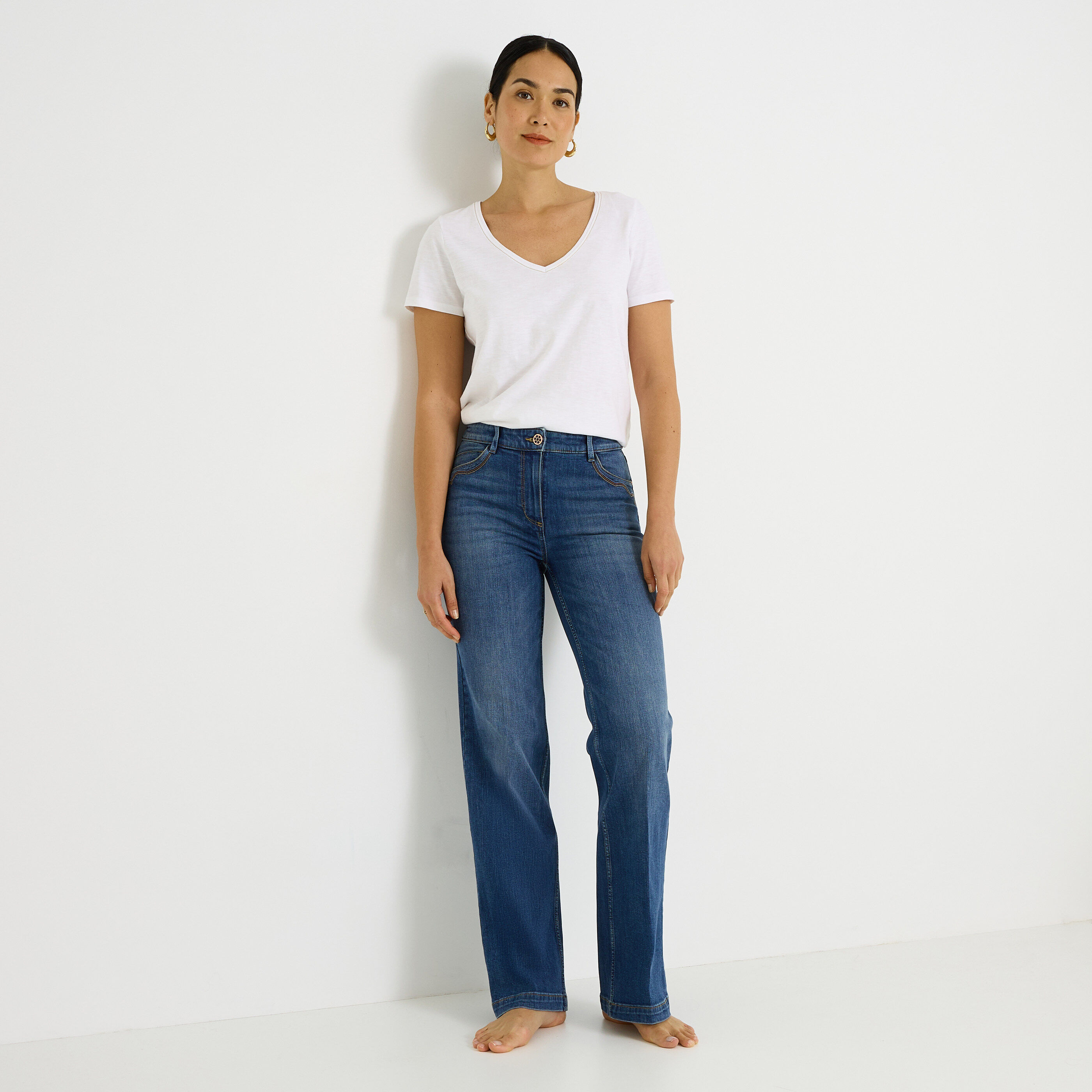 Jean flare OSLO F02 femme