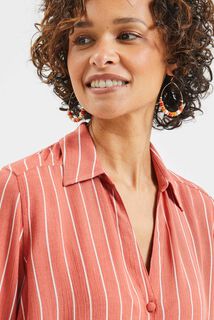 Chemise rayée femme