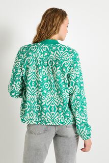 Bomber imprimé femme
