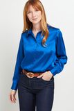 Chemise satin unie