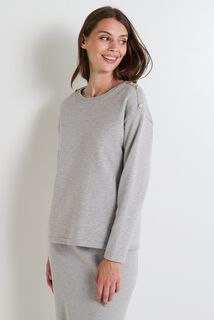 Pull col rond femme