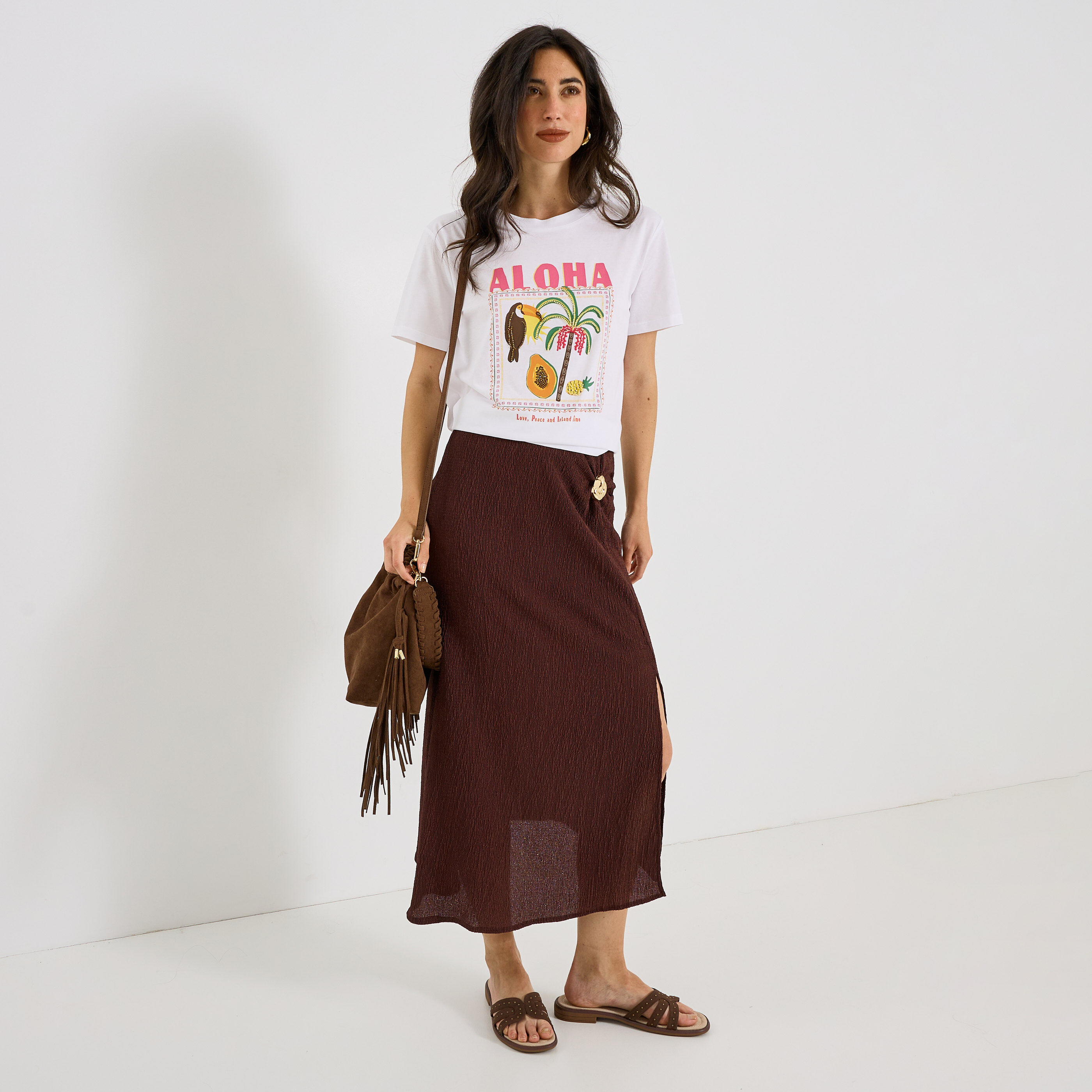 T-shirt graphique ALHOA femme