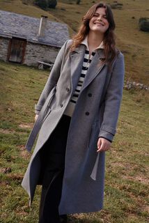 Manteau long femme